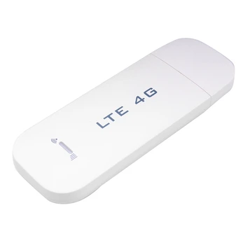 2X 4G Wi-fi Router USB Dongle Belaidžio 100 mbps Modemas Su SIM Kortelės Lizdo Kišenėje Mobiliojo ryšio Wifi, Automobilių Belaidžio Hotspot