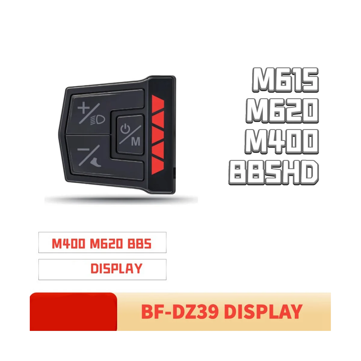 Mini Spalvotas Ekranas DZ39 Metro Centrinės UART Protokolo Motorinių M400 G330 BBS0102HD M615 G320 G340 M620 G510 Nuotrauka 5