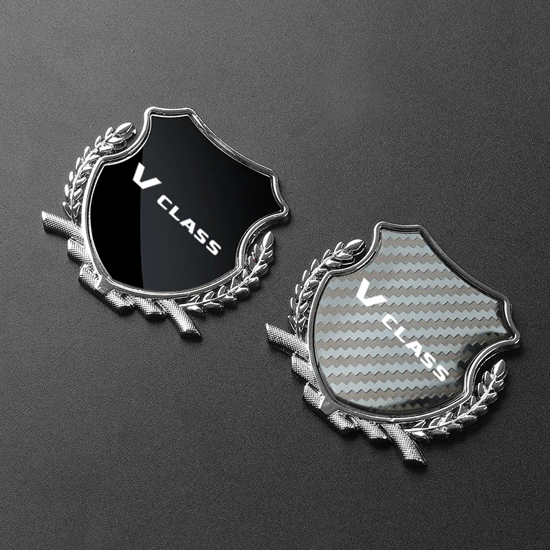 Automobilių apdailos skydas Skydas Emblema Autoluxe Savininkų Klubo Ženklelis Mercedes V KLASĖS serijos Optikos Pusėje Lipdukas automobilių reikmenys Nuotrauka 0