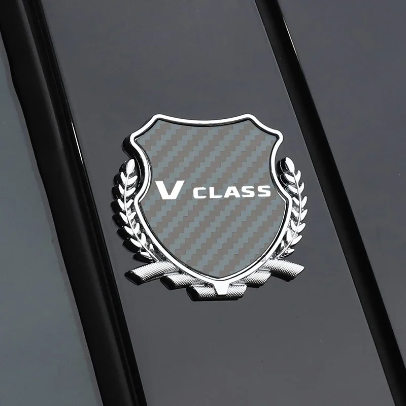 Automobilių apdailos skydas Skydas Emblema Autoluxe Savininkų Klubo Ženklelis Mercedes V KLASĖS serijos Optikos Pusėje Lipdukas automobilių reikmenys Nuotrauka 4