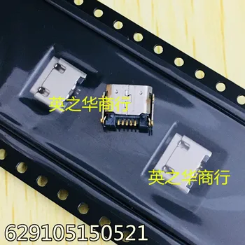 30pcs originalus naujas Sustiprinti MICRO USB moterų 5PIN uodega įterpti 629105150521, tiesiogiai įterpti ir nustatyti MUS41052W-S05