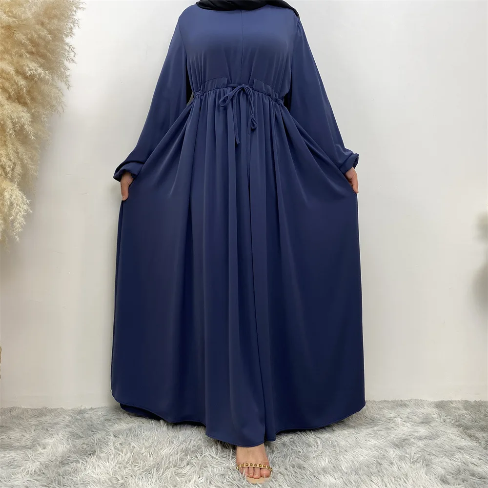 Ramadanas Eid Abaja su Užtrauktuku Dubajus Suknelė, Hijab Turkija Kaftan Skraiste Islamas Drabužių Abayas Musulmonų Moterims Kuklus Caftan Marocain Nuotrauka 3