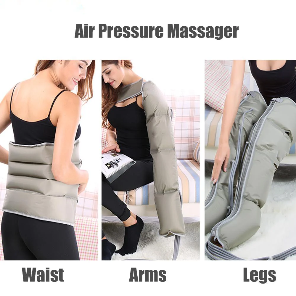 Oro Slėgio Banga Massager Nuolat Suspaudimo Cirkuliacinių Kojos, Rankos Juosmens, Kojų Massageing Mašina, Raumenys Atsipalaidavę Atkūrimo Devic Nuotrauka 1