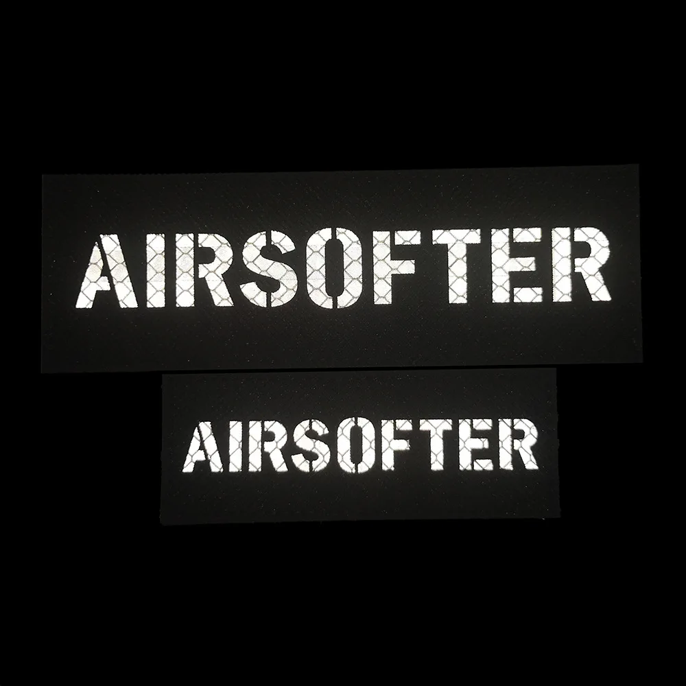 Airsoft IR Pleistras Raištį Ženklelis, Lipdukas, Decal Aplikacijos Embellishment Aksesuaras Lauko Sporto Žaidimai Taktinis Atspindintis Lopai Nuotrauka 4