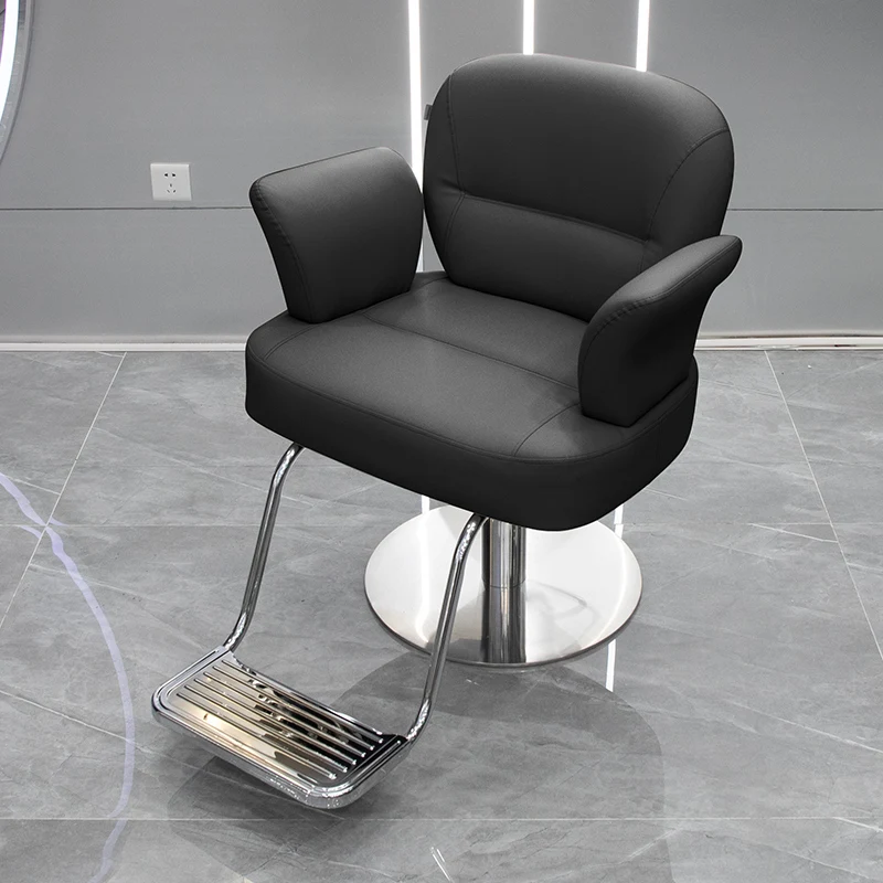 Stilistas Profesinės Barber Kėdės Swivel Prabanga, Pedikiūras, plaukų kirpimo Kėdės Estetinės Mocho Cadeira Kirpykla Įranga MQ50BC Nuotrauka 0