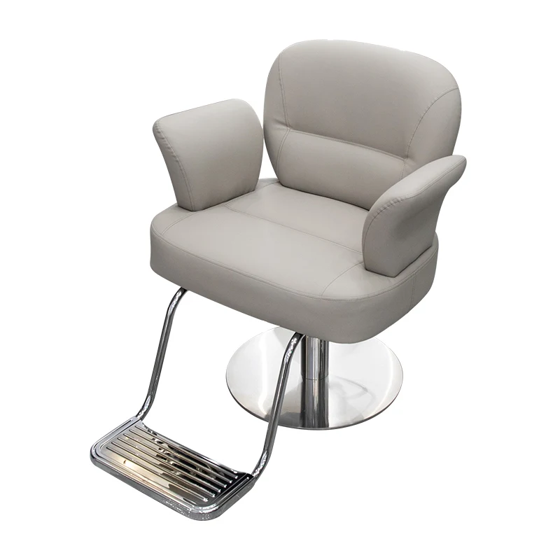 Stilistas Profesinės Barber Kėdės Swivel Prabanga, Pedikiūras, plaukų kirpimo Kėdės Estetinės Mocho Cadeira Kirpykla Įranga MQ50BC Nuotrauka 5
