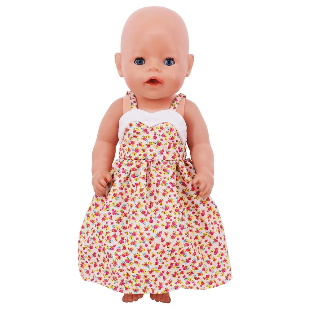Diržas Spausdinti Sijonas su Grandinės Krepšys 18Inch Amerikos Lėlės Priedai 43 cm Kūdikio Gimimas Lėlės Drabužius Mūsų Karta Mergina'Toy Nuotrauka 4