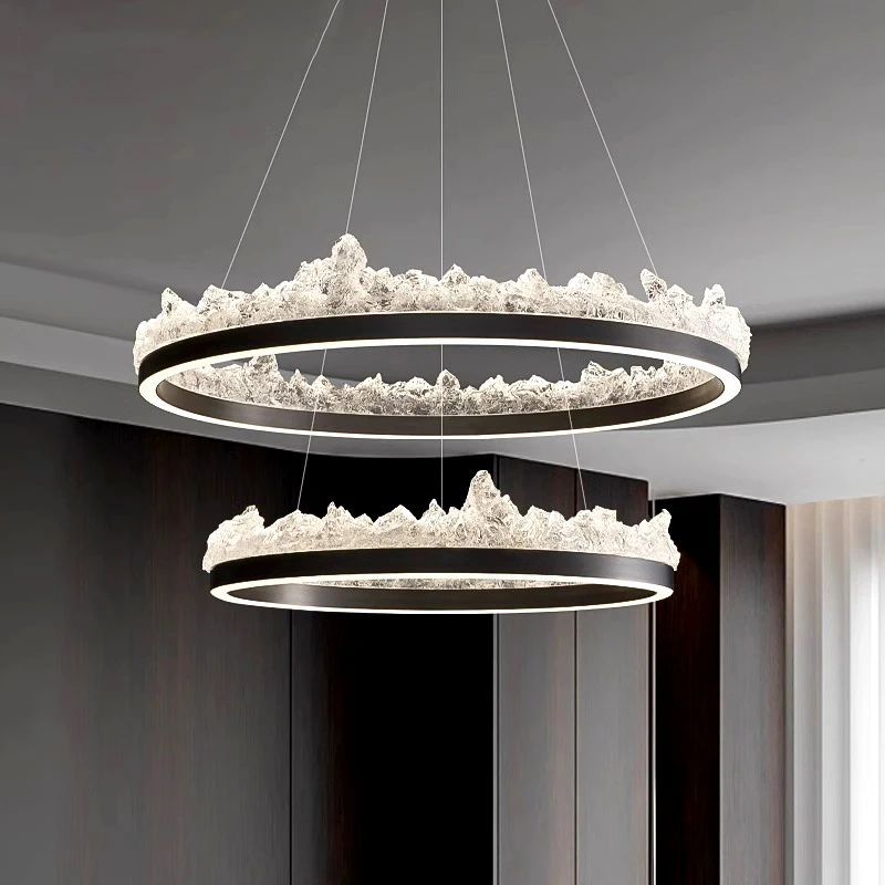 Šiuolaikinės naujų lengvųjų prabanga kambarį šviestuvo šviesa kabo lempa led šviestuvo už kambarį patalpų apšvietimas Nuotrauka 1