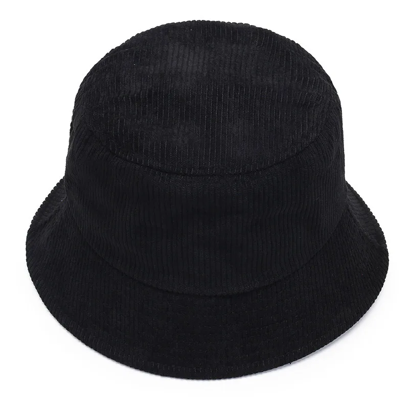 Rudenį, Žiemos Mados Klasikinis Velvetas kibiro kepurę lauko Panama Kepurė harajuku žvejybos kibiro kepurę moterų, vyrų unisex Atsitiktinis bžūp Nuotrauka 1