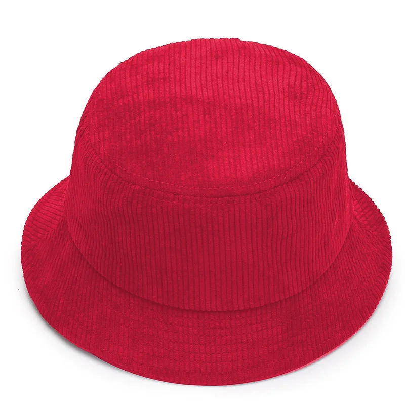 Rudenį, Žiemos Mados Klasikinis Velvetas kibiro kepurę lauko Panama Kepurė harajuku žvejybos kibiro kepurę moterų, vyrų unisex Atsitiktinis bžūp Nuotrauka 2