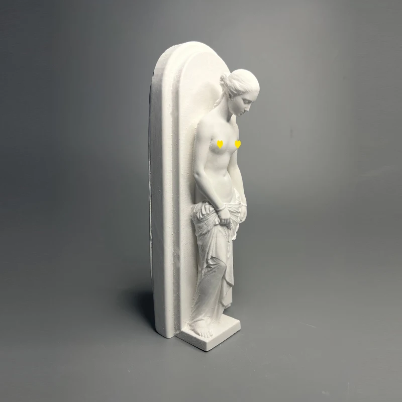 vergas mergina Muziejus replika high-end pav skulptūros meno darbastalio apdaila, difuzorius akmens namų puošybai gimtadienio dovana Nuotrauka 3