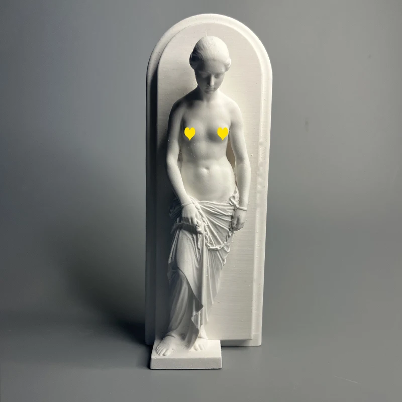 vergas mergina Muziejus replika high-end pav skulptūros meno darbastalio apdaila, difuzorius akmens namų puošybai gimtadienio dovana Nuotrauka 4