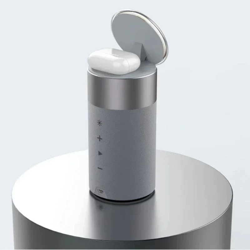 Bluetooth garsiakalbiai Didelės talpos trijų-in-one belaidžio Nešiojamų namo lauko Magnetinio belaidžio įkrovimo ausinės muzikos garso lauke Nuotrauka 4