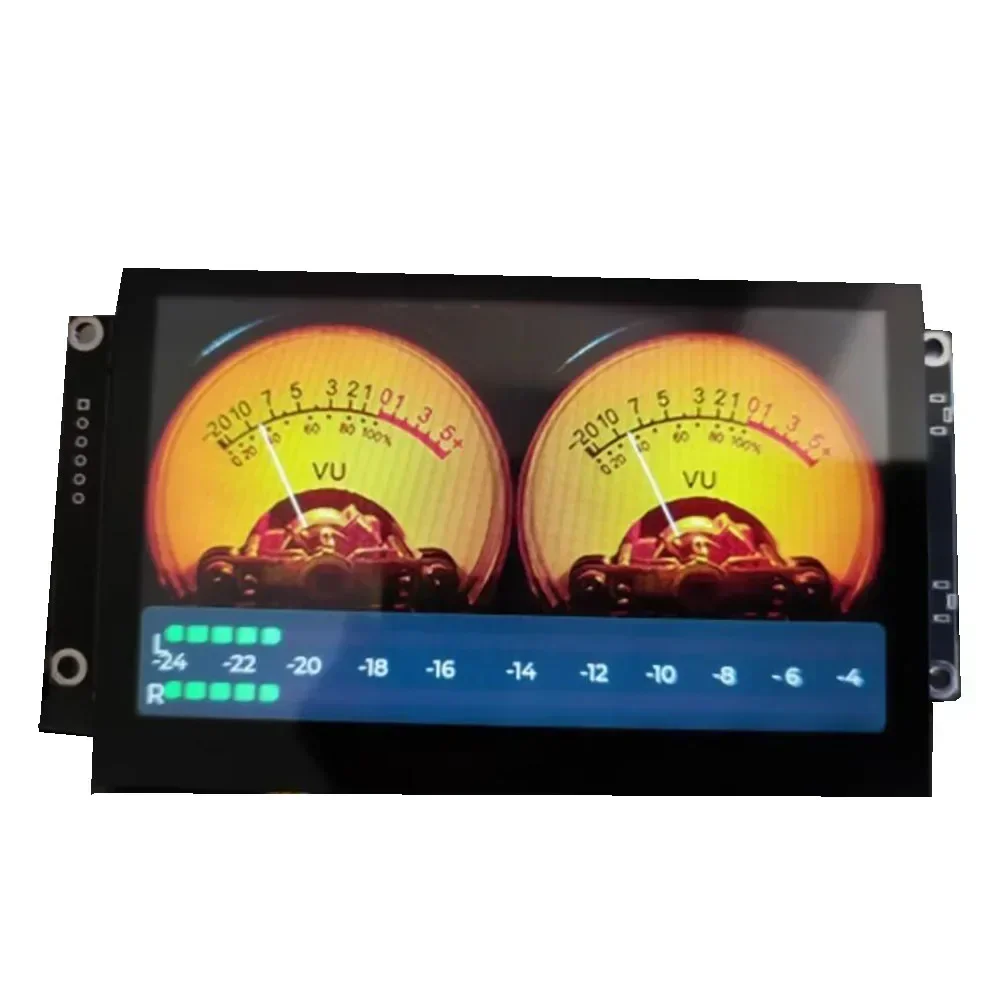 4.3 colių Balso aktyvuota Analoginis VU LCD Spalvų Spektro Modulis Lygio Spektro 5V už Vairo Stiprintuvas Nuotrauka 0