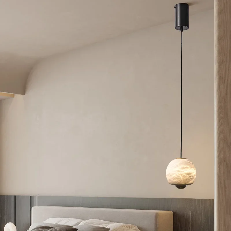 Šiuolaikinės Marmuro Pakabukas Šviesos diodų (LED Prabanga Liustra Už Naktiniai Gyvenimo Valgomasis, Virtuvė Sala Kolonėlė Namų Puošybai Nuotrauka 4