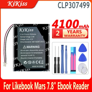 4100mAh KiKiss Naujos Baterijos CLP307499 Už Likebook Mars 7.8