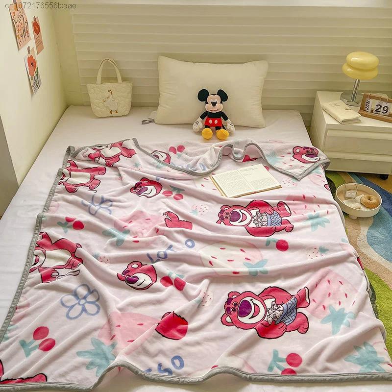Disney Mickey Anime Namų Antklodė Minkštas Pliušinis Nešiojamų Office Antklodė Pietų Pertrauka Antklodė Baby Estetinės Animacinių Filmų Antklodė Nuotrauka 1