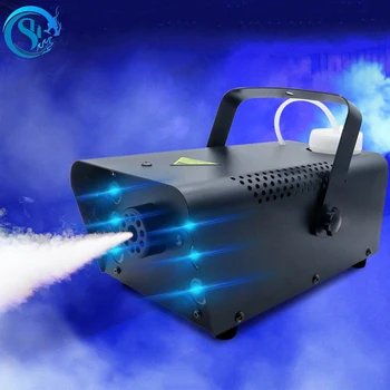 500W LED Dūmų Mašina su Belaidžio Nuotolinio Valdymo Migla ir RGB LED Žibintai Helovinas DJ Šalis Vestuvių Etape Recommened