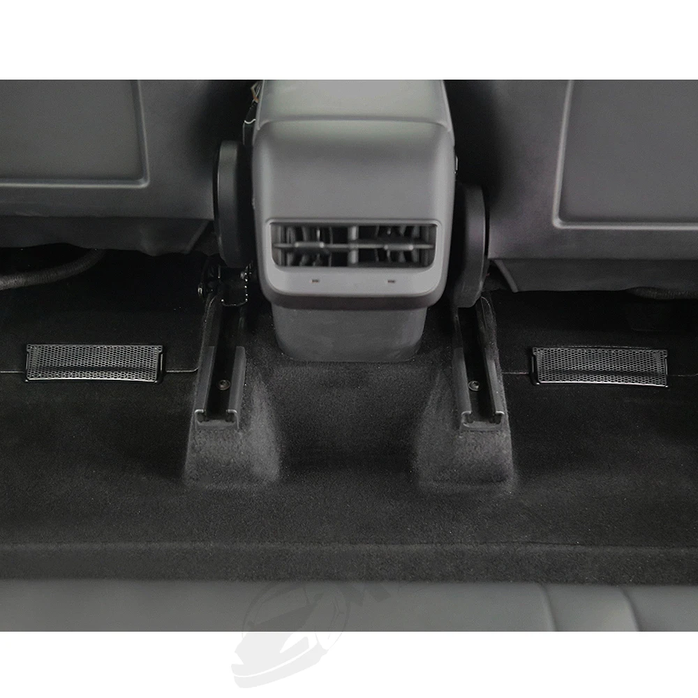 Kondicionavimo Angos Dangtelį Pagal Sėdynės, Oro Tesla Model Y 3 2019-2022 Oro Angos Grotelių Raštas Snap-Montavimo Dangtelis ABS Nuotrauka 5