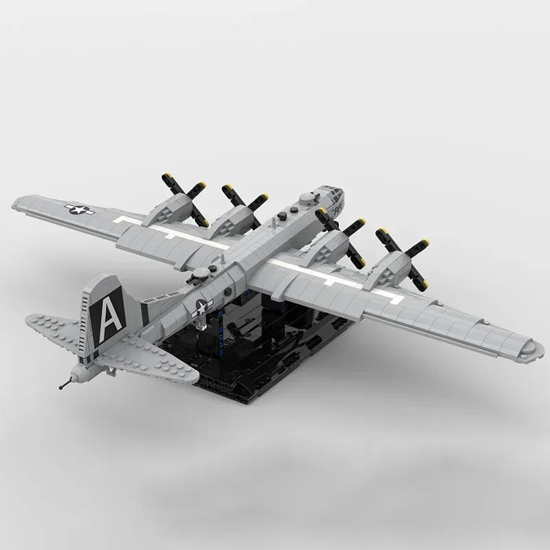 Ss Statybinės Plytos Karinių Naikintuvų Modelis 1:72 B-29 Superfortres Technologijų Modulinių Blokų Dovana Kalėdų Žaislai 