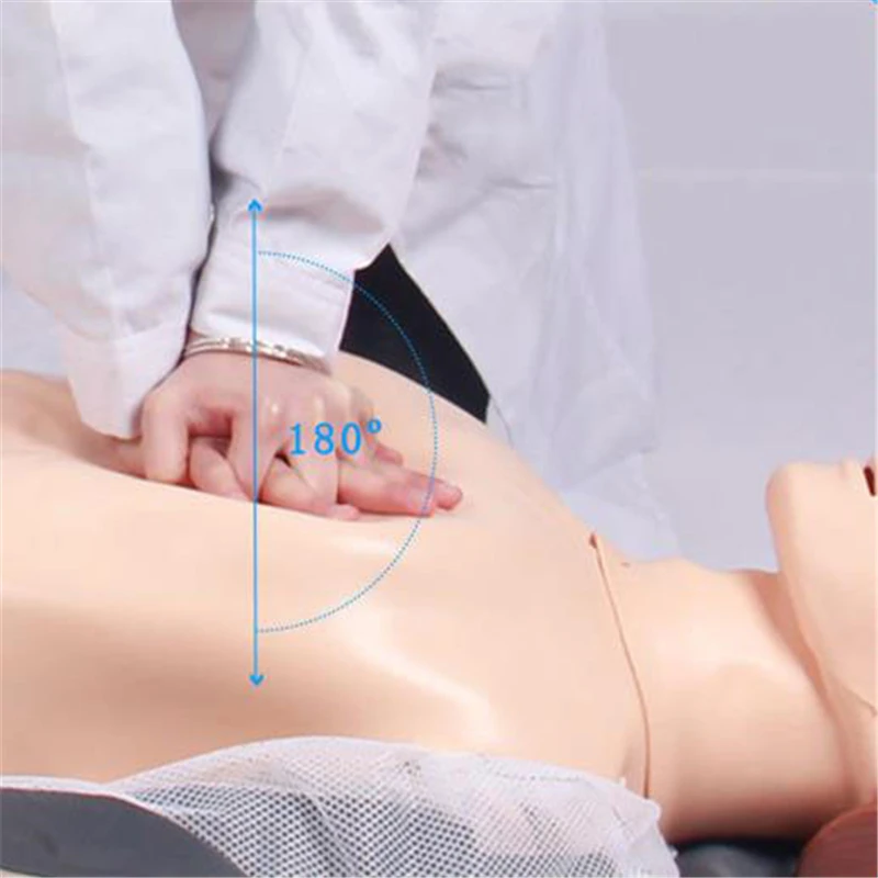 70x22x34cm Krūtinė CPR Mokymo Manikin Profesinės Slaugos Mokymo Manekenas Medicininio Modelio Žmogaus Pirmosios Pagalbos Mokymo Modelis Naujas Nuotrauka 3