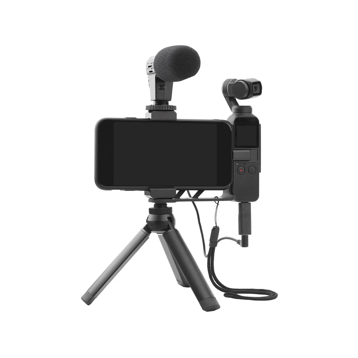 Vaizdo Mikrofonas-vaizdo Kameros Mini Šaldytuvas Įrašyti Pokalbį Vlog Mic Telefonu DSLR Kamera, 3,5 mm Mikrofono Nuotrauka 2