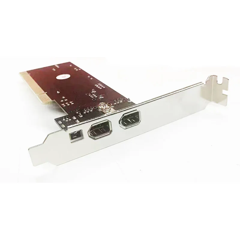 Naujas 3 jungtys Firewire IEEE 1394 4 / 6 Pin PCI, kad 1394 DV Kortelės Valdytojas Video Capture Card Adapteris HDD MP3, PDA Nuotrauka 2