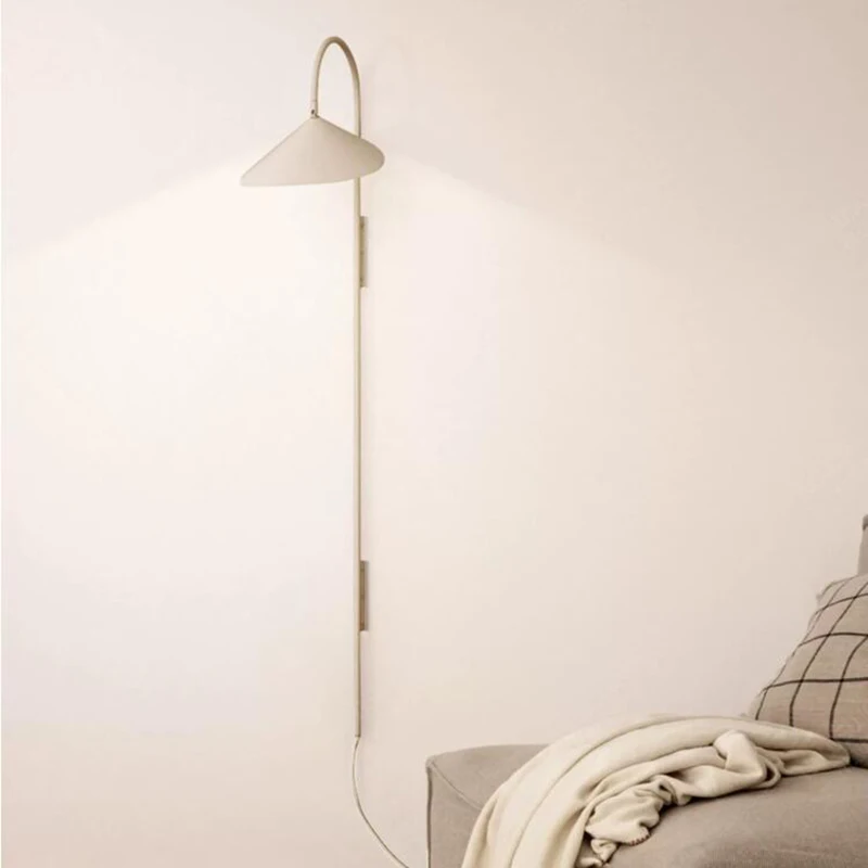 Šiaurės minimalistinio naktiniai sienos lempos, danų dizaineris su antikos stiliaus ir kūrybos, pasukti kambarį, studijų kambarys, miegamasis Nuotrauka 3