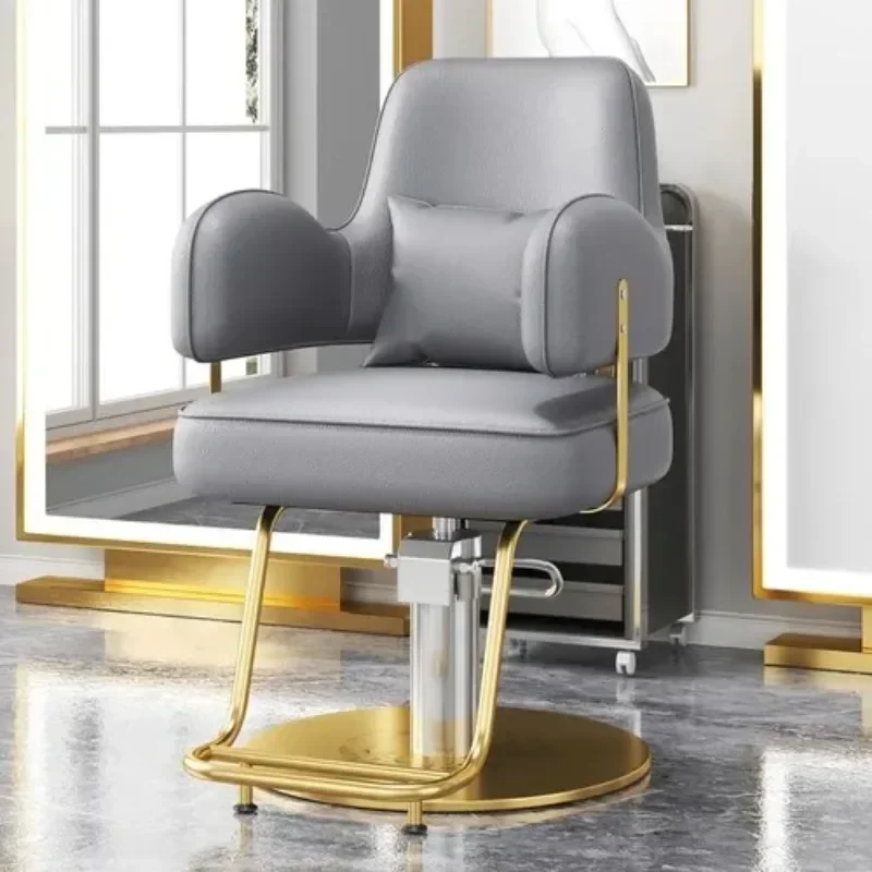 Šiuolaikinės Plaukų Salonas, Kirpykla Kėdės Europos Stilius, Plaukų Kirpimo Kėdė, Persirengimo Kambarys Atgal Fotelis Recliner Cabeceros Baldai Nuotrauka 0