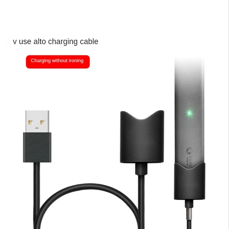 USB Sąsaja Įkrovimo Kabelį, Magnetinio Įkroviklio Laidą Universalaus Dizaino 45cm (Juoda USB-A) Nuotrauka 1