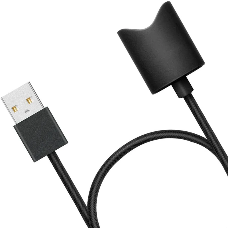 USB Sąsaja Įkrovimo Kabelį, Magnetinio Įkroviklio Laidą Universalaus Dizaino 45cm (Juoda USB-A) Nuotrauka 5