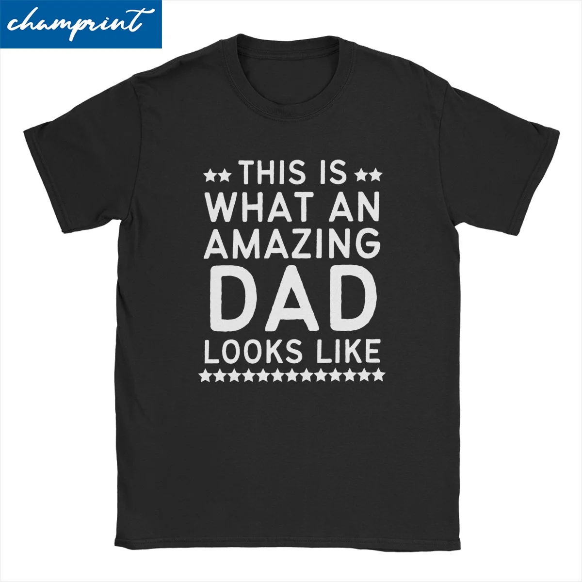Vyrų, Moterų, T-Shirt Tai, Koks Nuostabus Tėtis Atrodo Naujovė Grynos Medvilnės Marškinėliai Trumpomis Rankovėmis Marškinėliai Apvalios Apykaklės Viršūnės Nuotrauka 0