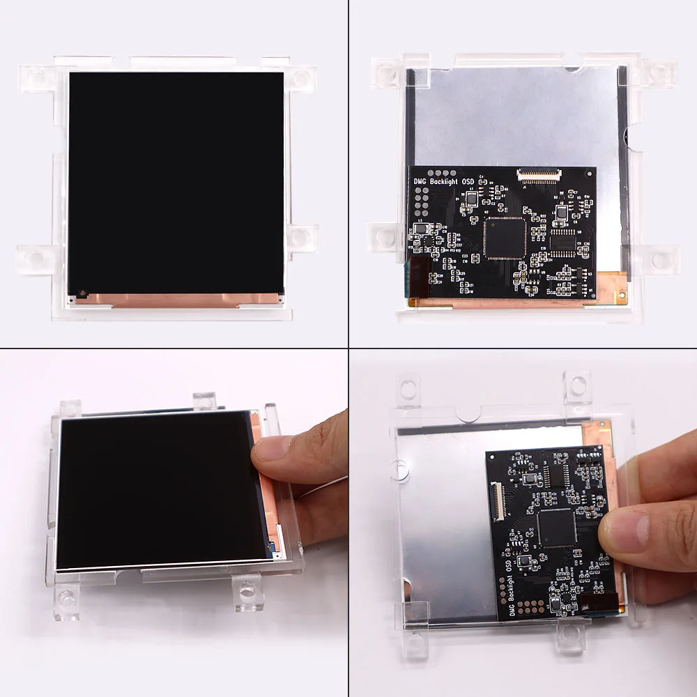 Kelis Spalva Super OSD Versija RIP V4 Didelio Ryškumo LCD Backlight iPS LCD Kit GameBoy DMG GB DMG Konsolės Nuotrauka 3
