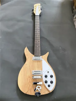 Aukštos kokybės žaliavų, medienos spalva 325-6 styginiai elektrinė gitara baltoji gvardija R tiltas Nemokamas pristatymas