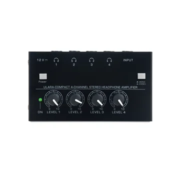 Ausinių Stiprintuvo HA400 Ultra 4 Kanalų Mini Audio Stereo Ausinių Stiprintuvo,JAV Plug