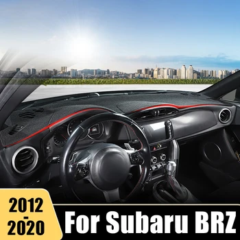 Automobilio prietaisų Skydelio Dangtelį Kilimėliai Subaru BRZ 86 GT86 FT86 Scion FRS 2012 2013 2014 2015 2016 2017 2018 2019 2020 Anti-UV Non-slip Pad