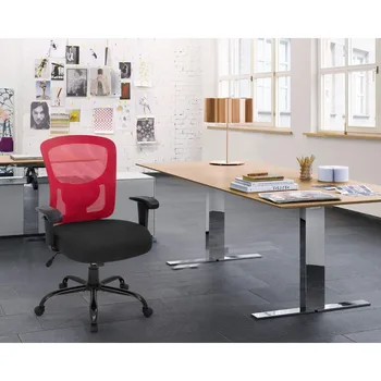 Biuro kėdė, 400 svaras plati sėdynė akių darbo kėdė+masažas geležinkelių sukasi, ergonomiškas kompiuterio kėdės, reguliuojami porankiai