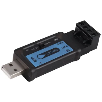 CH340 USB Į RS232 RS485 Serijos Signalo Jungiklis Konverteris Adapteris