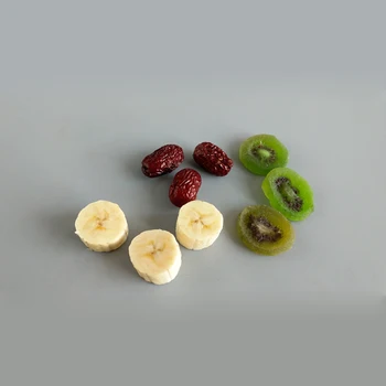 Džiovinti Vaisiai 3D Silikono Formų Datas Kivi, Bananų Griežinėliai 