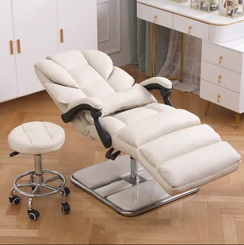 Grožio kėdė gali atsigulti ir pakelti veido kaukė siuvinėjimo odos priežiūros recliner multi-purpose grožio salonas