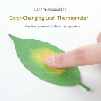 Japonijos importuotų Lapų Termometras spalva keičiasi lapų termometras kūrybos literatūros knygą žymą dovana