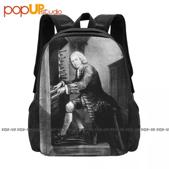 Johann Sebastian Bach Kompozitorius, Muzikos Mokytojas Kuprinė Didelės Talpos Mielas, Sulankstomas Saugojimo Krepšys Didelis Pajėgumas