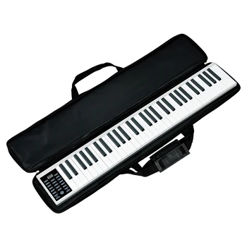 Konix 61 klavišų nešiojamasis elektroninis pianinas su built-in speaker įkraunamą bateriją ir pedalu elektroniniai klavišiniai pianinas