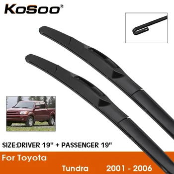 KOSOO Toyota Tundra Modelio Metai Nuo 2001 Iki 2016 Tinka Žiupsnelis Tab Arm/J Kablys Rankos Auto Gumos Valytuvai Valyti priekinio Stiklo