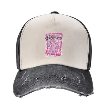 Ledo Prieskonių Pink Cartoon Vaizdo Beisbolo Kepuraitę Komplektus Derliaus Nelaimę Plauti Juokinga Casquette Apdangalai, Vyrų, Moterų Treniruotes Kepurės Kepurės