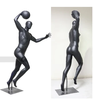 Madų Šou Sporto Smaigalys Krepšinio Modelis Armuoto Raumenų Dirbtinis Dunk Manekenas Žmogaus Kūną Rodo