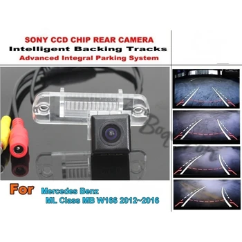 Mercedes Benz M ML Klasės MB W166 Automobilių Protingas Stovėjimo Dainos Kamera / HD Atgal į viršų Atbuline Kamera Galinio vaizdo Kamera
