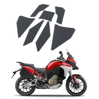 Motociklo Degalų Bako Trinkelėmis Lipdukai Pusėje Lange Kelio Apsauginiai Lipdukai Gumos Ducati Multistrada V4 S 2021 2022 2023 Dalys