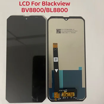 Naujas Originalus LCD Blackview BV8800 LCD Ekranas BLACKVIEW BL8800 Pro LCD Jutiklinis Ekranas skaitmeninis keitiklis Asamblėjos atsarginės Dalys
