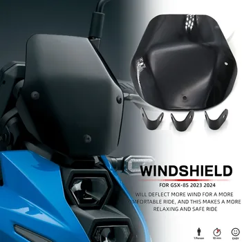 Naujas Tinka iki 2023 m. Dėl Suzuki GSX-8S GSX 800S gsx s8s GSX8S Motociklų Aksesuarų Vėjo Ekranas prekinis, galinis Stiklo Antveidis Reflektoriai